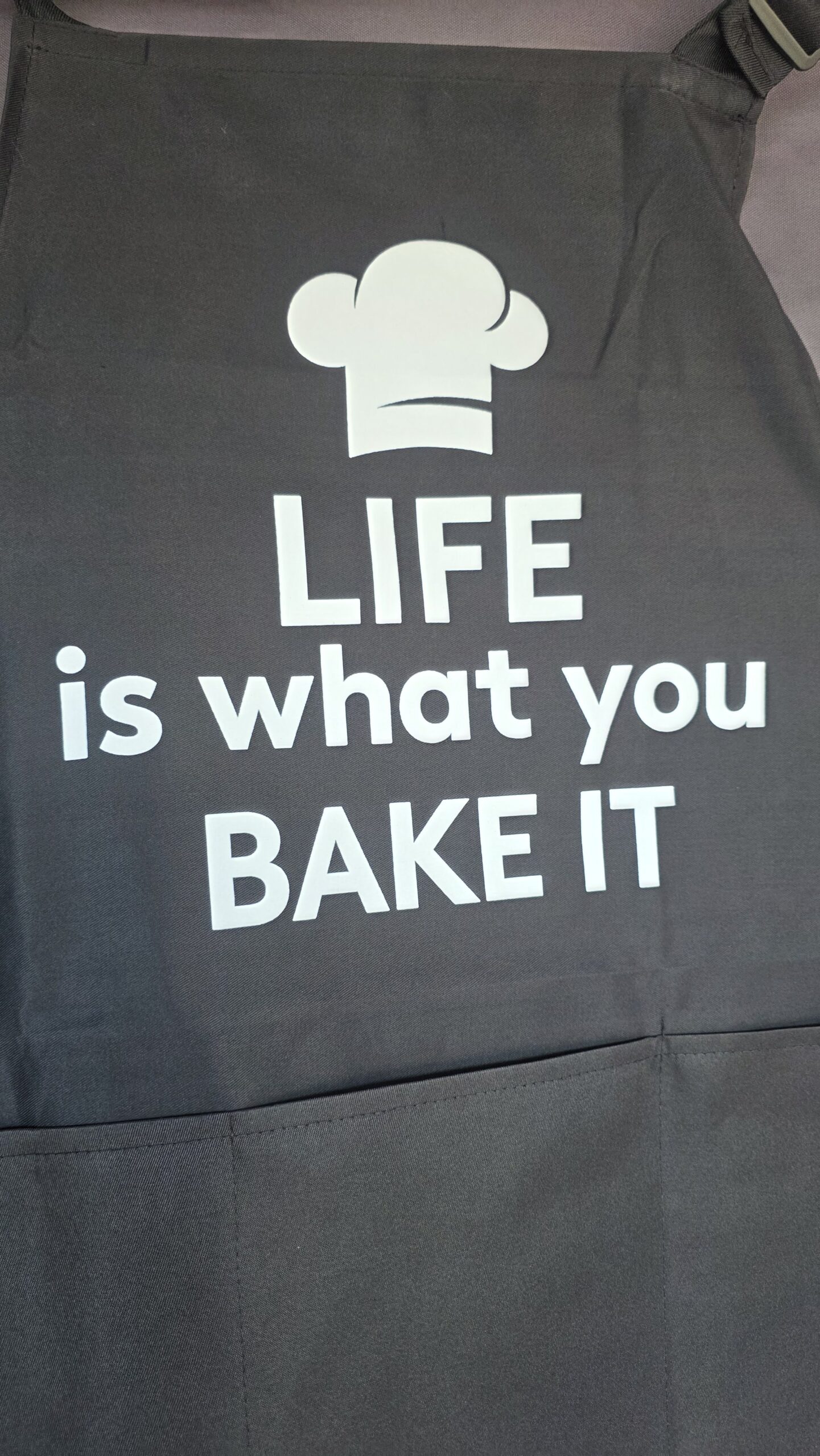 Cooks Apron Life is what you bake it