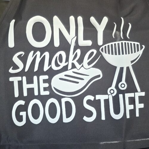 Cooks Apron Only Smoke the Good Stuff